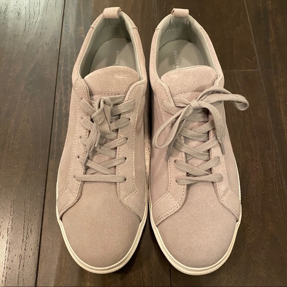 SOLD!! Banana Republic Leather Suede Sneakers - Picture 8 of 11